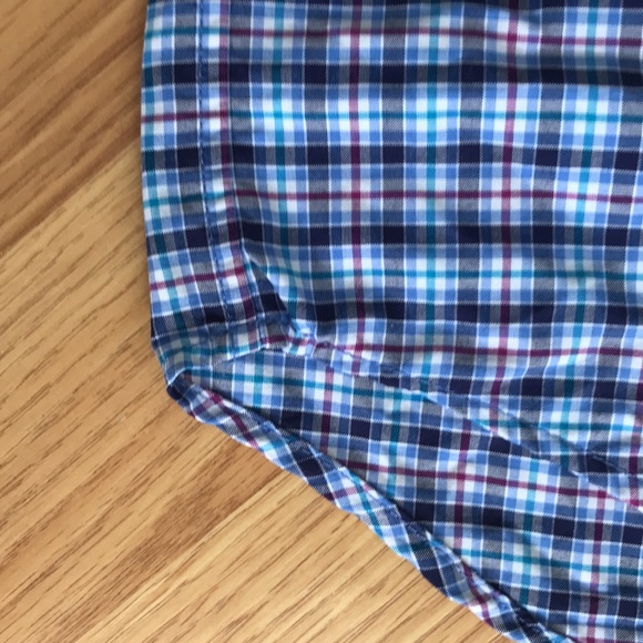 NWT 4T Ralph Lauren performance fabric button up boys plaid shirt. - Picture 5 of 10